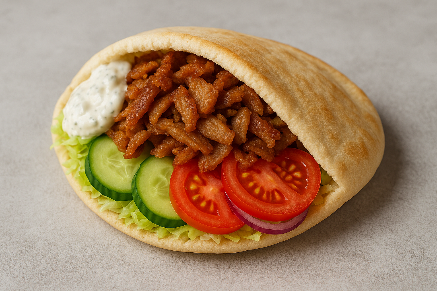 Sertéshús gyros