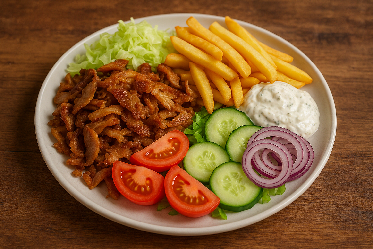 Gyros tál